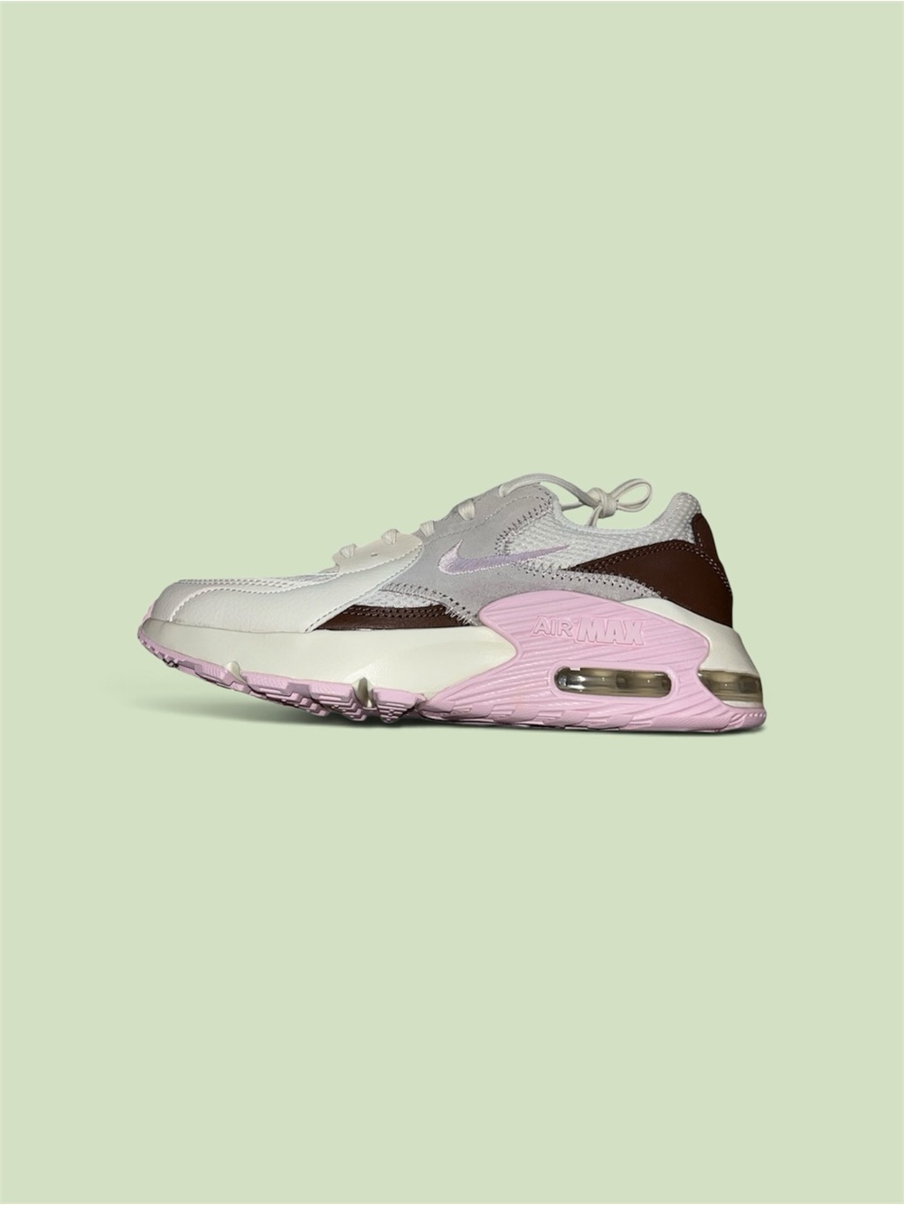 Nike Women’s Air Max Low-Top Sneaker - Pink/White/Brown